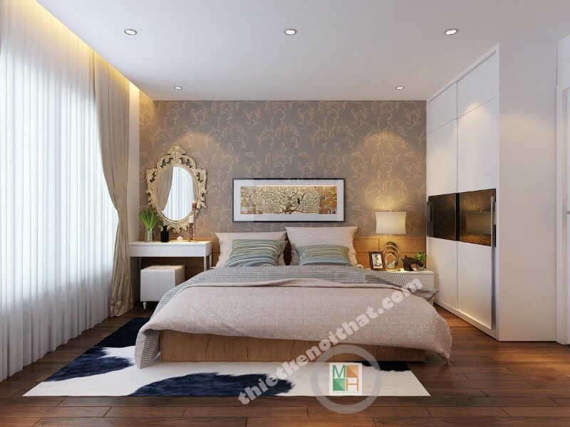 Thiết kế nội thất căn hộ chung cư N04